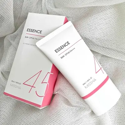 Picture of Missha All Around safe block Essence sun Spf45+PA+++ 50 ml new