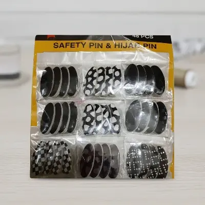 Picture of Hijab Hair Clips Set - 6 Pair Or 12 Pcs Pack Fashionable Hijab Accessories