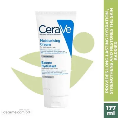 Picture of CeraVe Moisturizing Cream Dry To Very Dry Skin 177ml neew