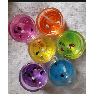 Picture of Mini Size Jelly Candle - 6 Piece