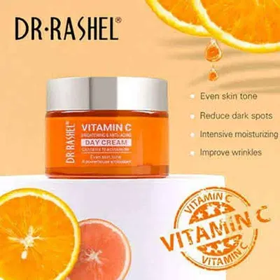 Picture of Dr.Rashel Vitamin C B r i g h t e n i n g and Anti Aging Day Cream 50 gm new