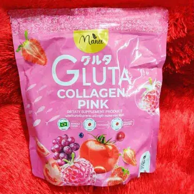 Picture of Manee Gluta Collagen Pink Juice 30pcs Pack new
