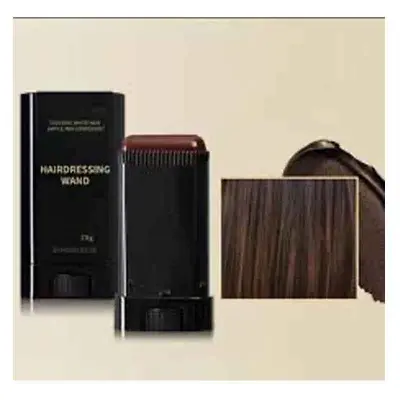 Picture of Hair Color Stick for White Hair Coverage | Natural Black Hairdressing Wand | Waterproof and Sweat-Proof Hair Dye Comb for Gray Hair Coverage (20 Gram neew