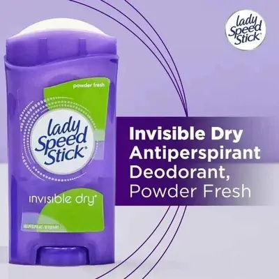 Picture of Lady Speed Stick Antiperspirant Deodorant Invisible Dry Powder Fresh new