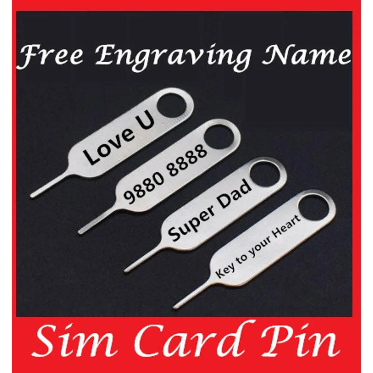 Picture of Sim Card Tray Holder Eject Pin- 3 Pieces