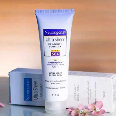 Picture of Neutrogena Ultra Sheer Dry-Touch Sunblock SPF 50+, 118ml new 2025