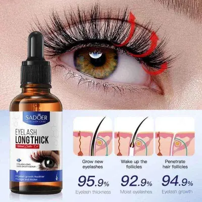Picture of SADOER Eyelash Growth Long Thick Essence - 30ml - Eyelashes & Eyebrows Growth Serum new