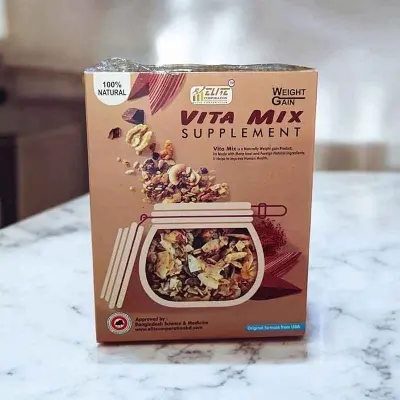Picture of Elite Weight Gain VITA MIX Supplement -120gm new
