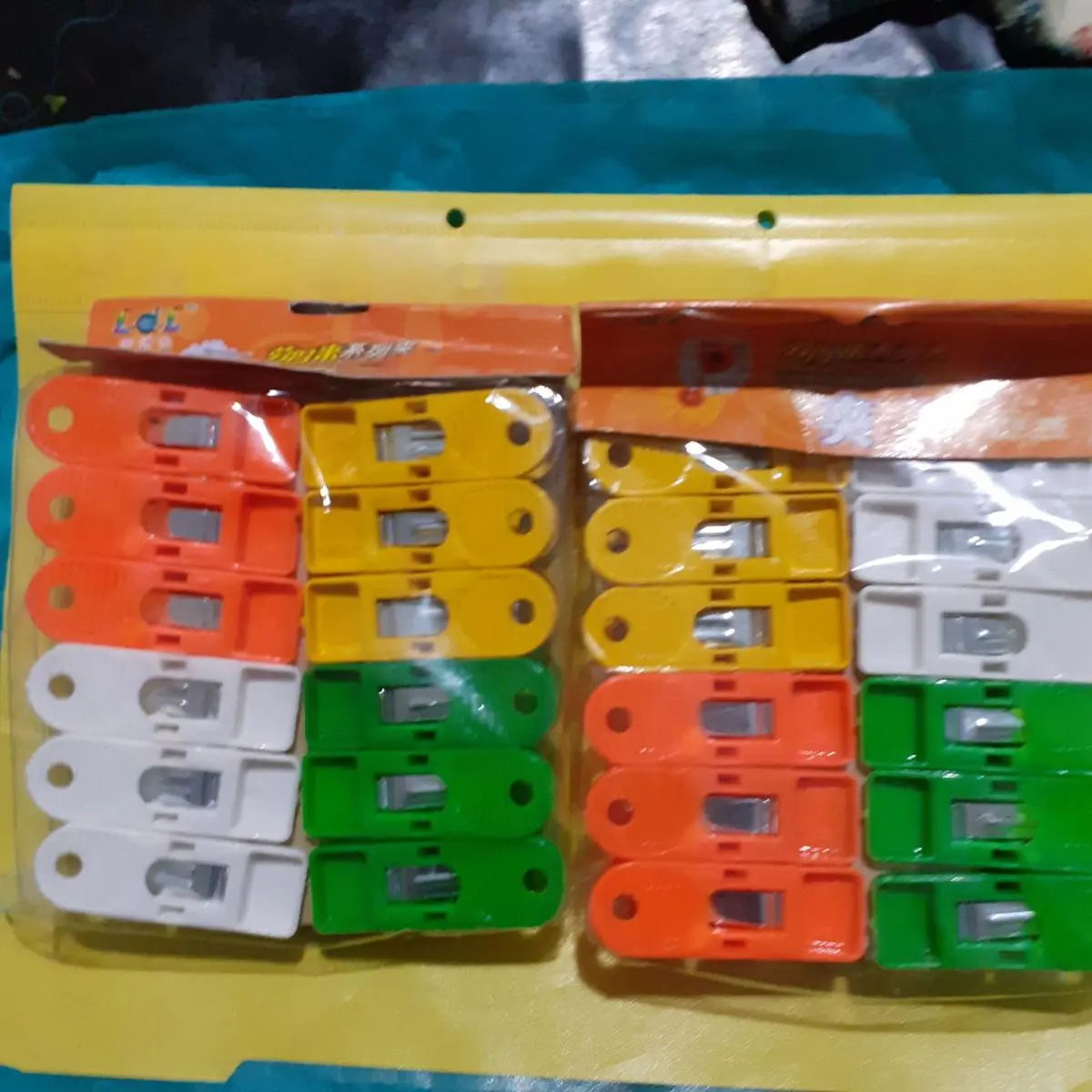 Picture of Cloth Drying Clips - 6 Pairs or 12 pcs or 1 Dozen