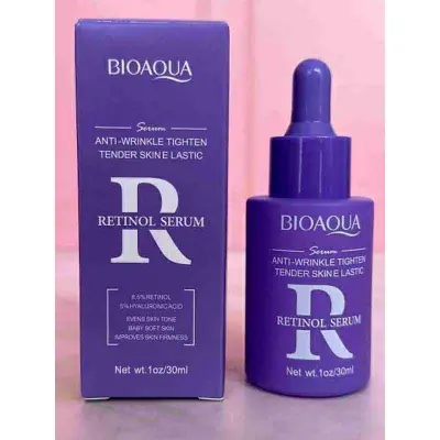Picture of BIOAQUA Facial Retinol Serum 30ml Anti-Wrinkle Tender Skin 8.5% Retinol 5% Hyaluronic Acid Moisturizing Essence NEW