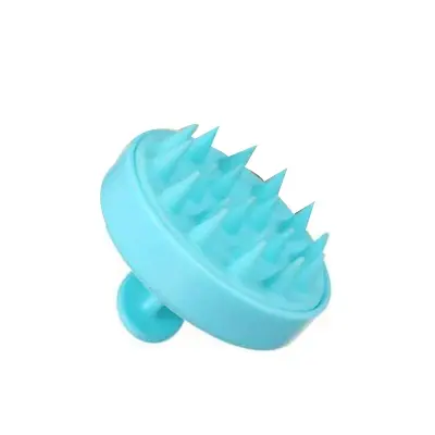 Picture of silicone scalp massager shampoo hair brush shampoo brush neew