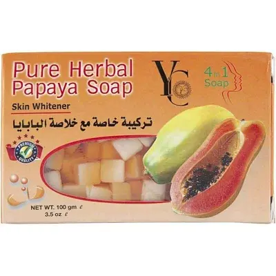 Picture of Ycpeur Harbal Papaya Soap - 100gm (Thailand) neew