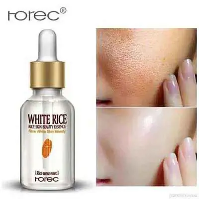 Picture of Rice Serum HCHANA White Rice Seram Reduces Wrinkles and Lighten Dark Spots Pore Minimizer Anti- Aging Face Moisturizer Skin Lightening - 15ml 2025