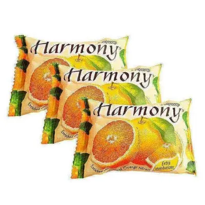Picture of Harmony Fruity Orange Soap (3 pcs) - 45 gm NEW