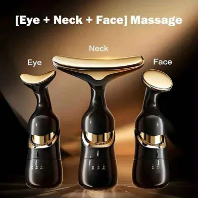 Picture of 3 IN 1 EMS Face Lifting Massager Neck Firming Eye Massage Skin Fine Lines Beauty Tools Skin Lifting Tightening Device Skin Care Tool 2025