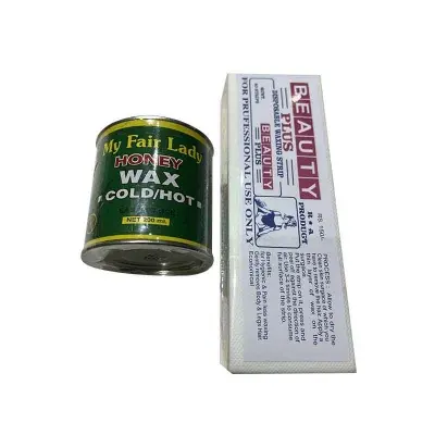 Picture of My Fair Lady Cold Wax Easy To Use 200ml Body Hair Removal with WAX Paper 80pcs Combo 2025