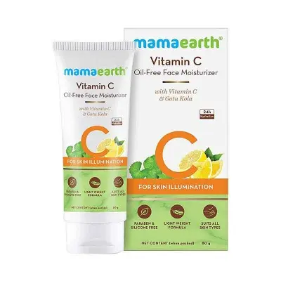 Picture of Mamaearth Vitamin C Oil Free Face Moisturizer - 80g hew