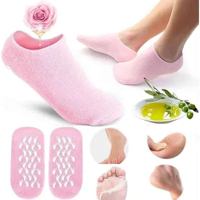 Picture of Reusable SPA Silicone Gel Socks [ 1 Pair ] new
