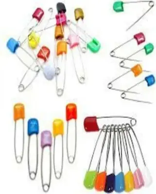 Picture of Hijab Safety Pin Bulk Pack - 10 Pieces Islamic Headscarf Holding Clips for Women Hair Accessories