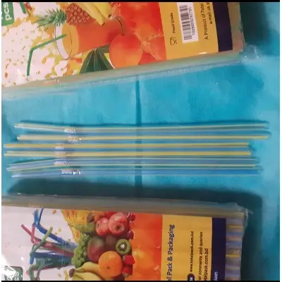 Picture of Plustic Drinking Straws or Pipes (10 Pcs)