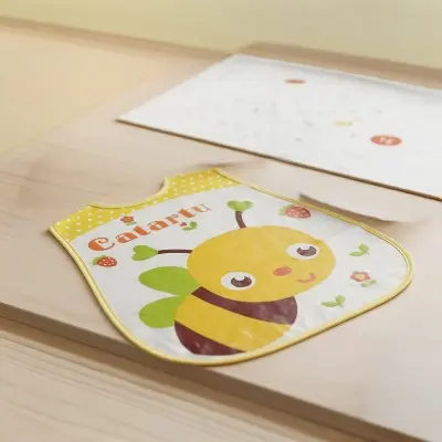 Picture of - Kid's or Baby's Napkin for cloth protection or safety from food