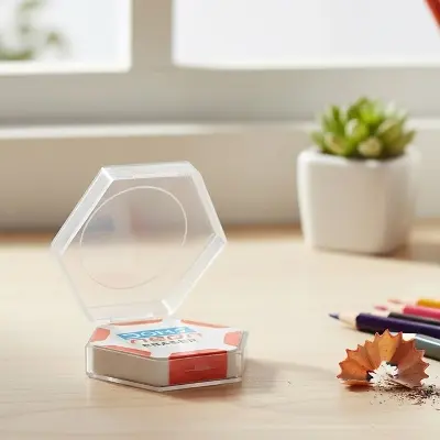 Picture of Doms Pencil Eraser or Rubber with Box - 1 Piece