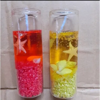 Picture of Wax Jelly Candle Big Size in Glass  - 2 pieces