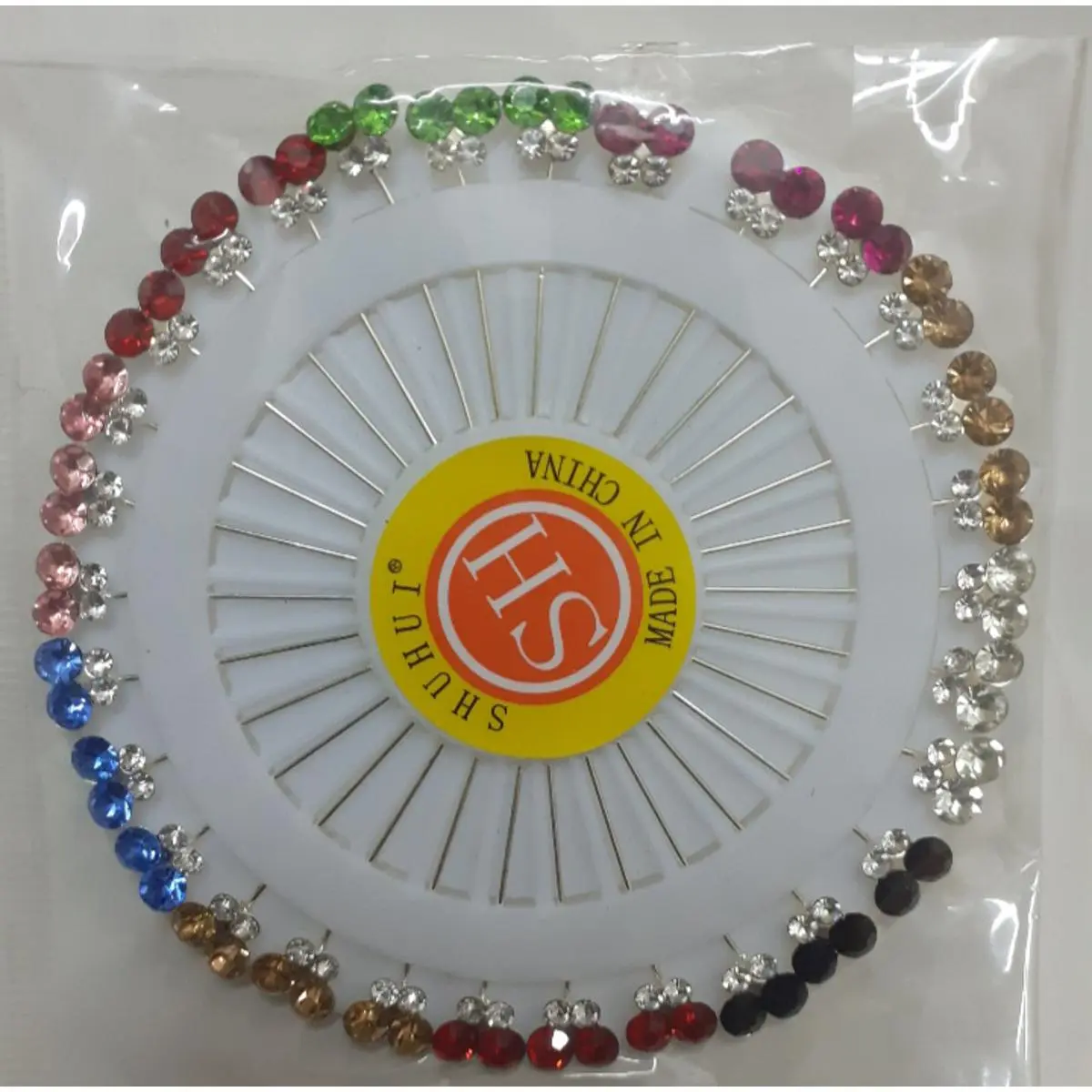 Picture of Stone Hijab Pin - 30 Pcs Wheel