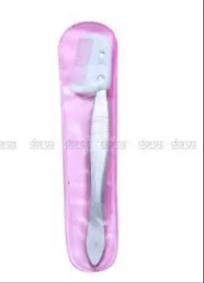 Picture of 2 Pieces 2 in 1 Eyebrow Brush with Tweezer (1 Piece)