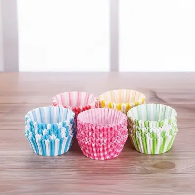 Picture of Mini Cup Muffin Cake mold Paper (10 Pieces)