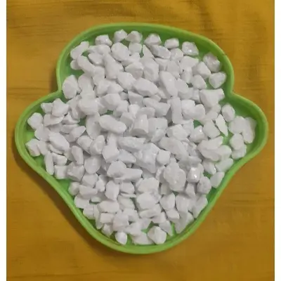 Picture of White Crash Stones for Aquarium or plant tob decorations (100 grams)
