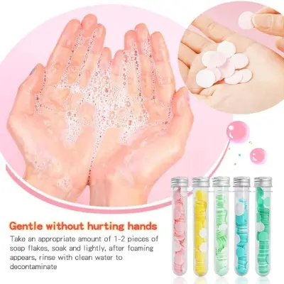 Picture of 1 Bottle Flower Paper Soap dry ( 1 Piece)