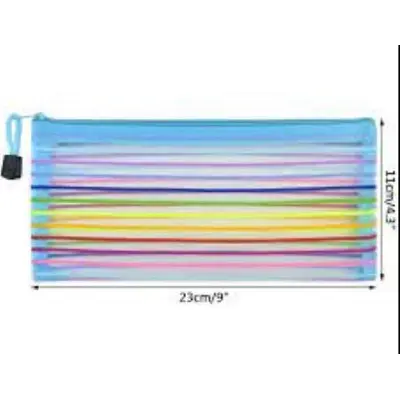 Picture of 1 Piece Net Bag or  Pencil or Pen Bag for Students ( 1 Piece)