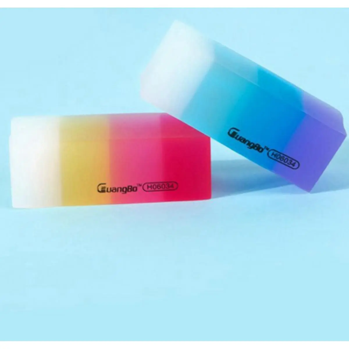 Picture of Rainbow Pencil Erasers - 2 Pieces