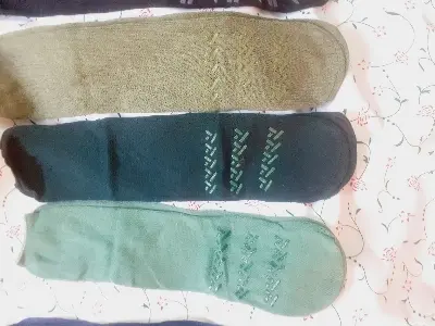 Picture of 3 Pair Anti Slip Grip Non Skid Crew Cotton Socks (3 Pair)