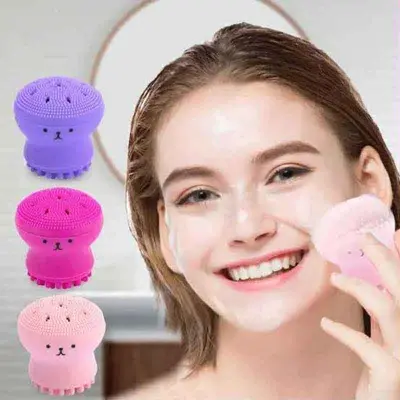 Picture of LAIKOU octopus Mini Silicone Face Cleanser Massage Brush - 1PCS 2025