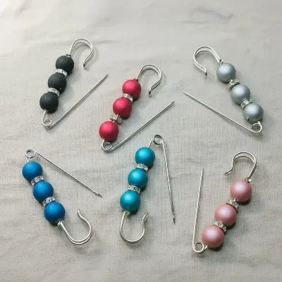 Picture of 6 Pieces Hijab Pins (6 Pieces)