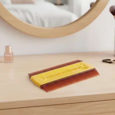 Picture of 1 Piece Plastic Anti Lice Hair Comb (1 Piece)