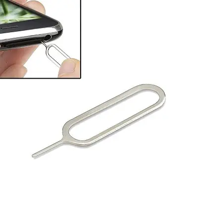 Picture of Mobil Sim Pin 1 Piece - Silver Color