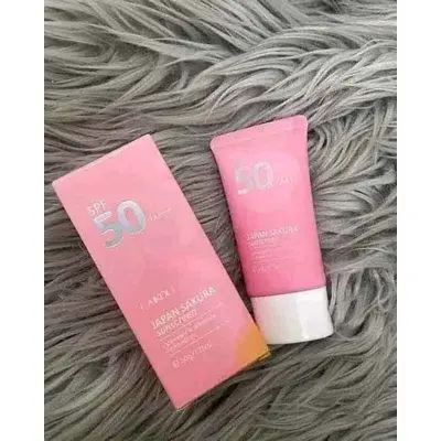 Picture of Laikou Japan Sakura Face Sunscreen, SPF50++ 50 gm new