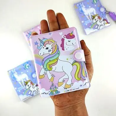 Picture of Mini Unicorn Pocket Diary with Pen - 1 Piece