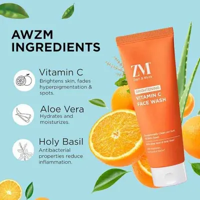 Picture of ZM Tube Face Wash 75 ML Vitamin C new