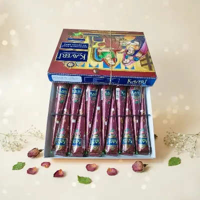 Picture of Kaveri Mehedi 12 pieces in 1 box