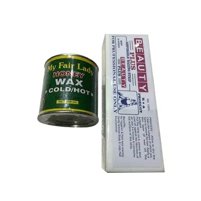 Picture of My Fair Lady Cold Wax Easy To Use 200ml Body Hair Removal with WAX Paper 80pcs Combo new