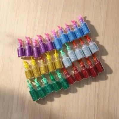 Picture of 30 bottles mini glitters for Crafting