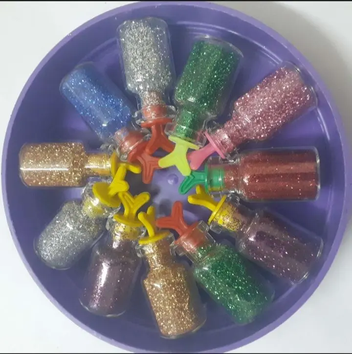 Picture of 30 bottles mini glitters for Crafting