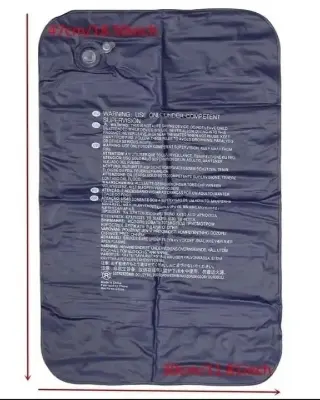 Picture of Inflatable Travel Pillow blue color