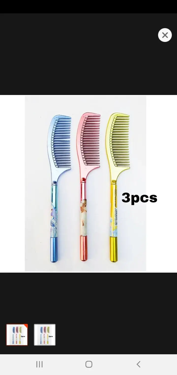 Picture of 3 pieces Comb gel pen