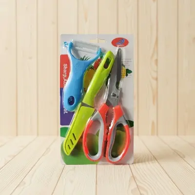 Picture of 3 in 1 set of peeler slicer for kichen