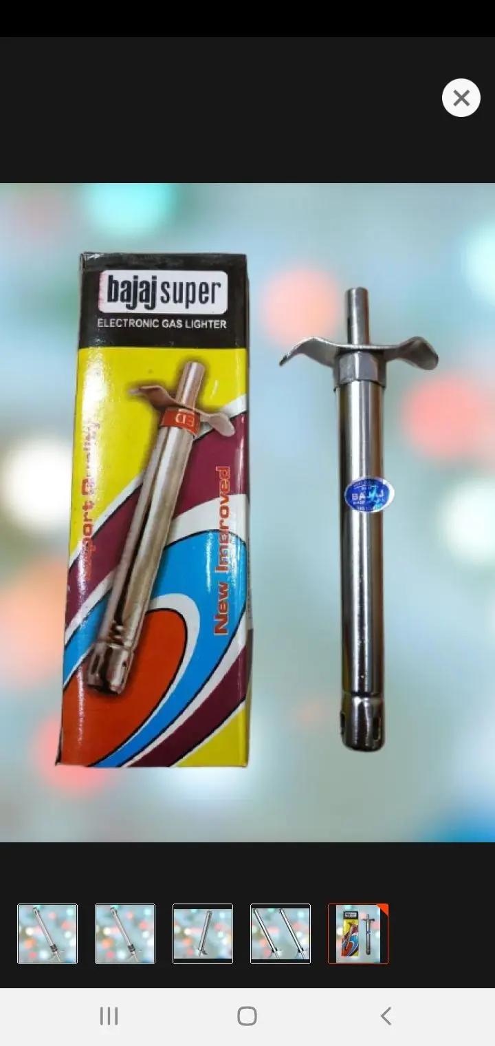 Picture of Stove Gas Lighter silver color 1 piece